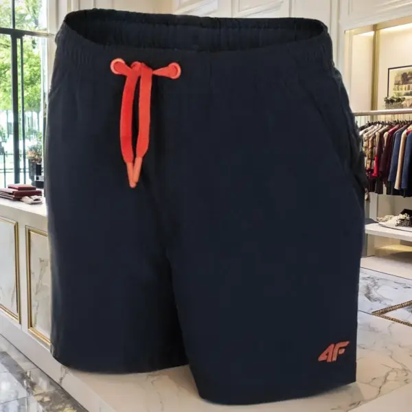 4F Dark Blue Athletic Shorts - Boys