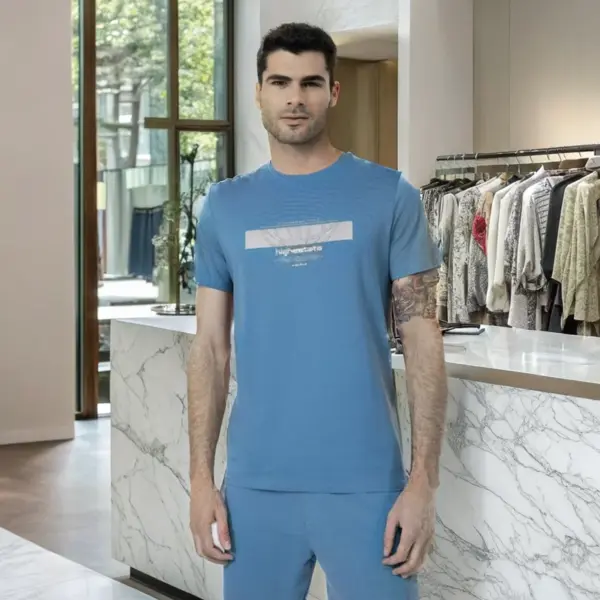 4F M304 Indigo T-Shirt - Men's