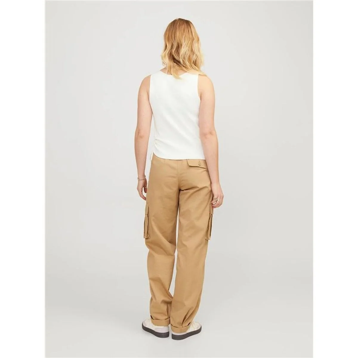 Jack & Jones Dahlia Sleeveless Knit Top - White - Image 2