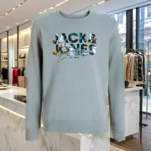 Jack & Jones Jjgeplas Crew Neck Sweatshirt - Blue