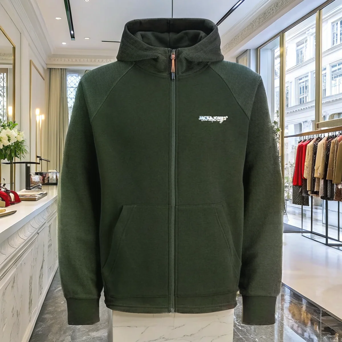 Jack & Jones Jjthatcher Olive Jacket