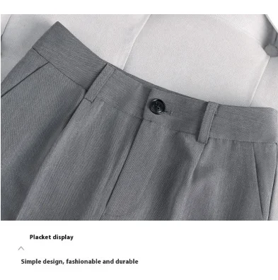 Professional Gray Business Suit Set - Image 3