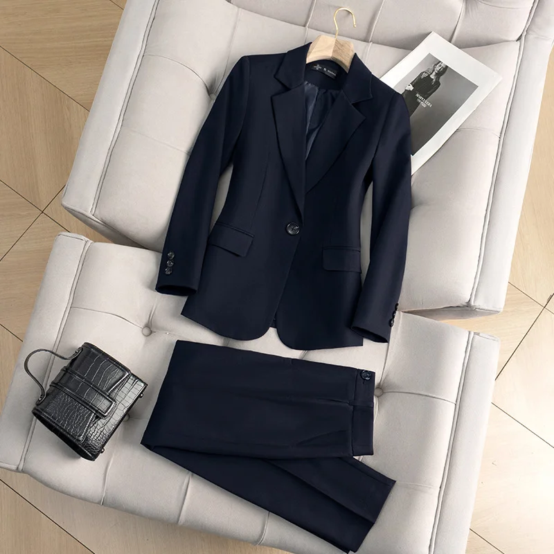 Professional Gray Business Suit Set