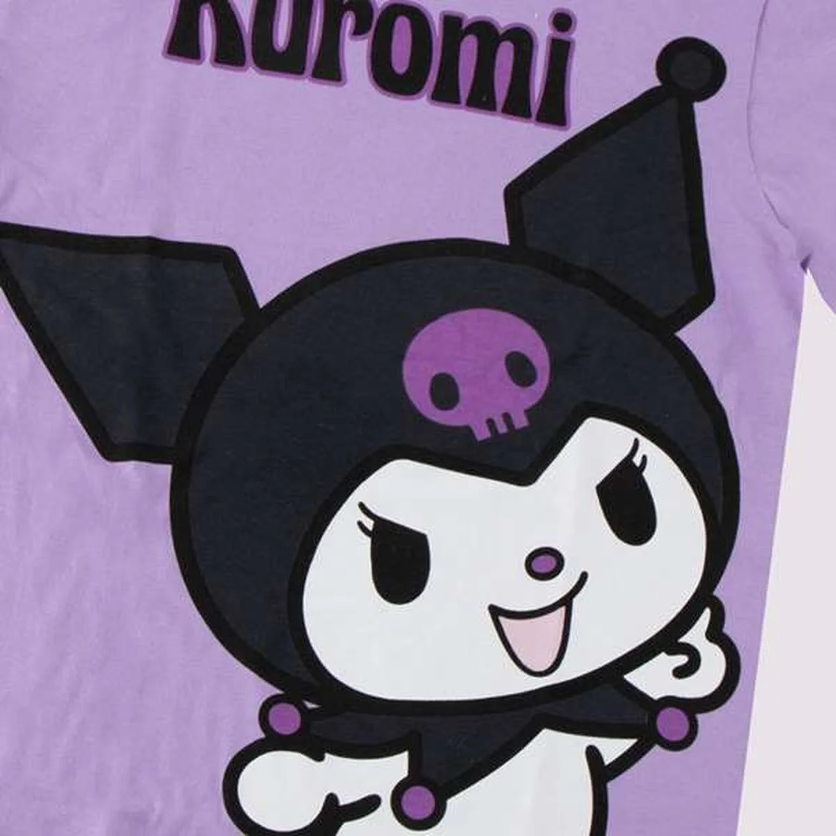 Purple Hello Kitty Character T-Shirt for Kids - Image 2