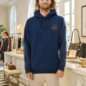 Rip Curl Re Entry Hoodie - Dark Blue