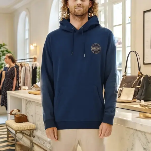 Rip Curl Re Entry Hoodie - Dark Blue